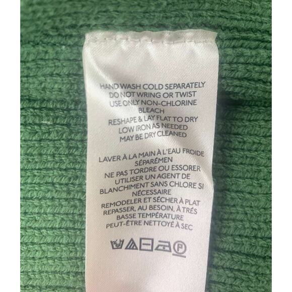 Free People Easy Street Tunic Sweater Size Small Green Knit Crewneck Oversized - Picture 4 of 9